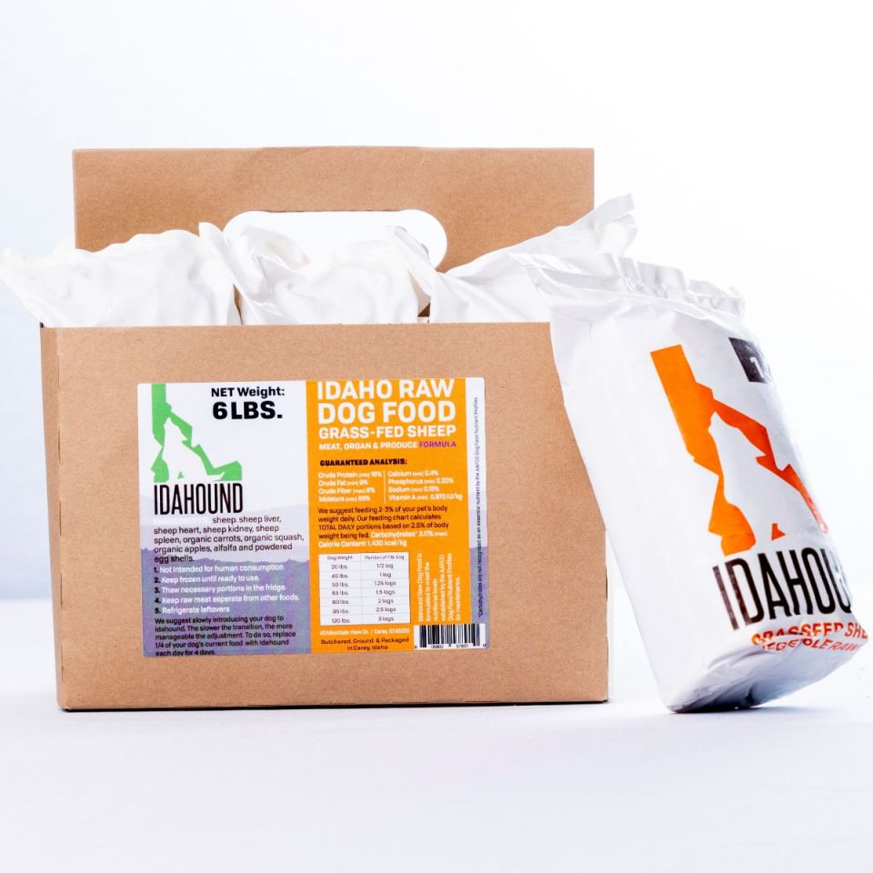 Sheep & Vegetable Raw Dog Food (1 lb.)