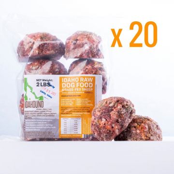 Sheep & Vegetable Raw Dog Food 2 lbs. (40 lbs.)